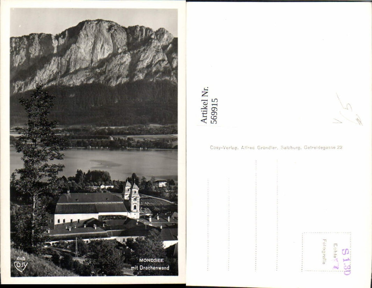 569915,Mondsee m. Drachenwand pub Cosy 605