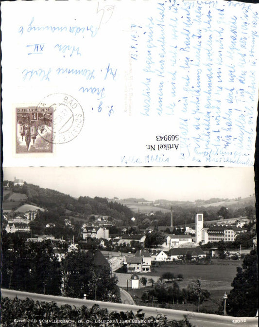569943,Foto Ak Bad Schallerbach Lourdes-Jubiläumskirche