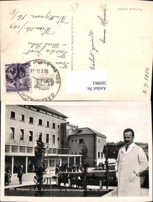 569961,Fotomontage Gallspach Zeileis-Institut Gartenanlage Dr. Fritz Zeileis