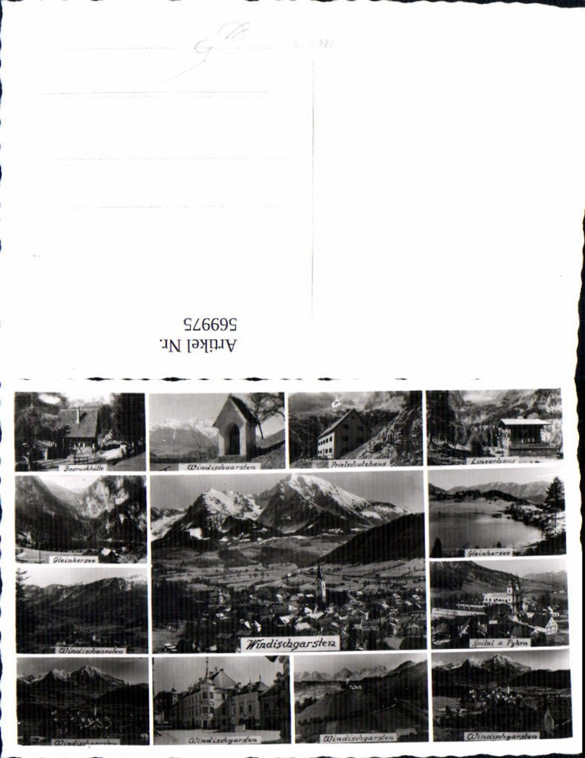 569975,Mehrbild Ak Windischgarsten Gleinkersee Linzerhaus