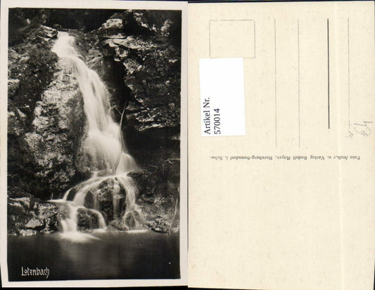 570014, Wutach Gorge Lotenbach Gorge Waterfall Lotenbach Bonndorf in the Black Forest