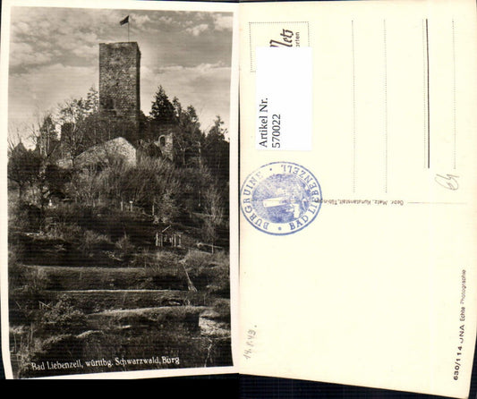 570022, Bad Liebenzell Black Forest Castle
