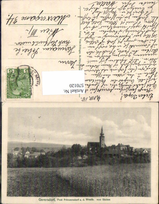 570120,Gerersdorf an der Westbahn b. Prinzersdorf St. Pölten