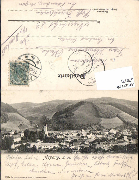 570127,Aspang am Wechsel pub Ledermann 1307 A