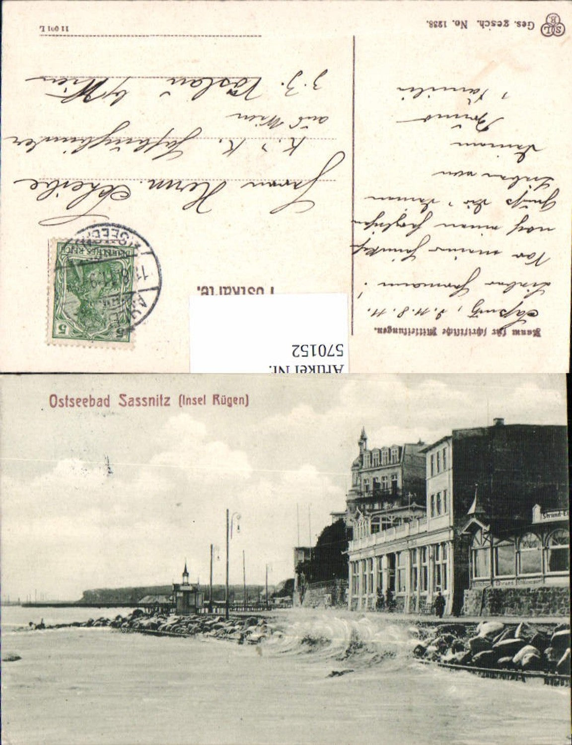 570152,Ostseebad Sassnitz auf Rügen