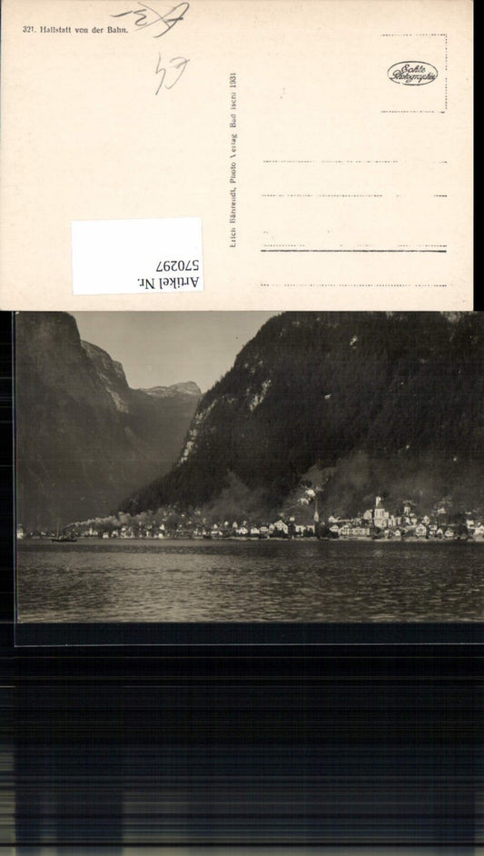 570297,Hallstatt von der Bahn pub Bährendt 321