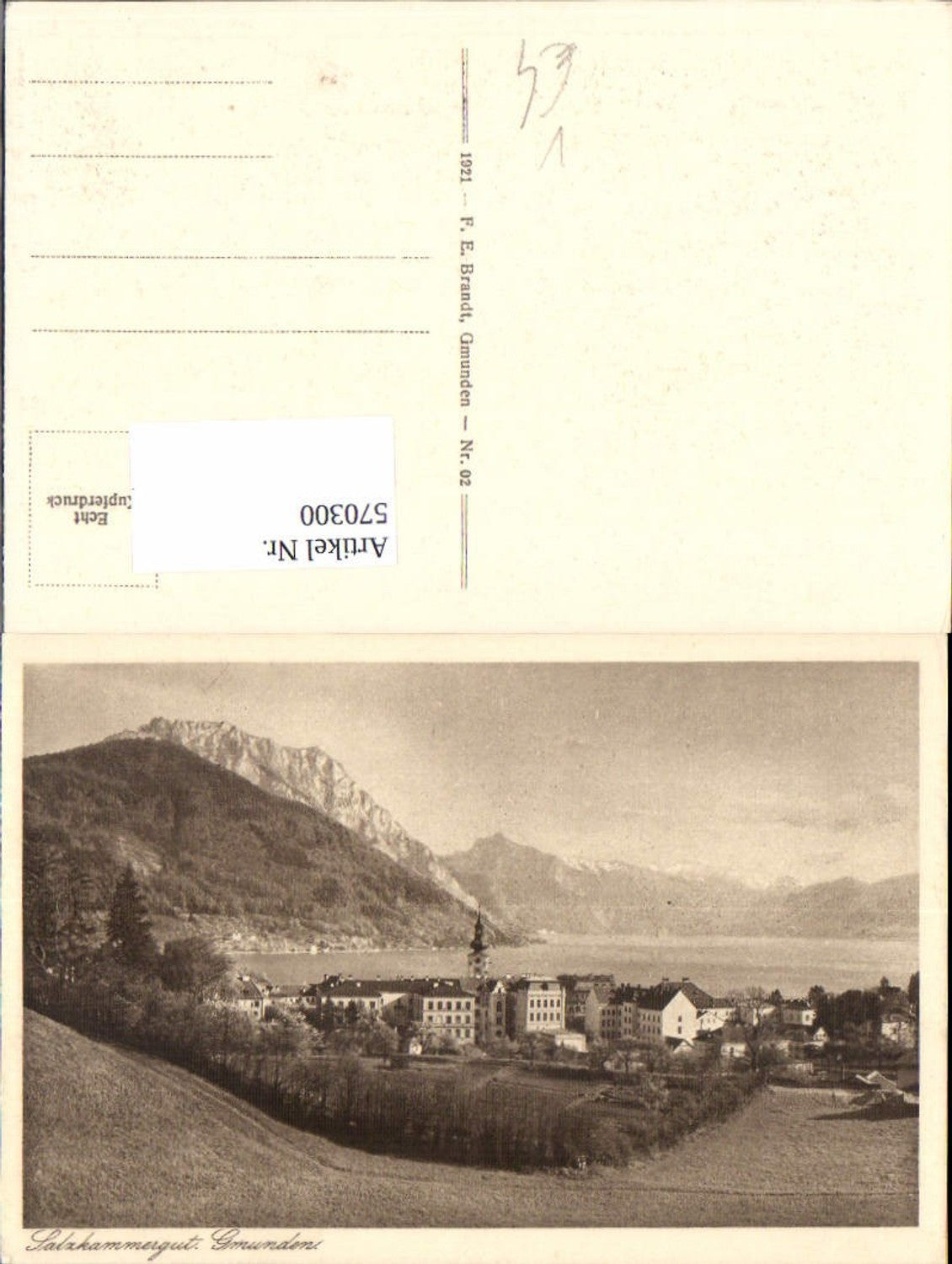 570300,Salzkammergut Gmunden am Traunsee pub Brandt 02