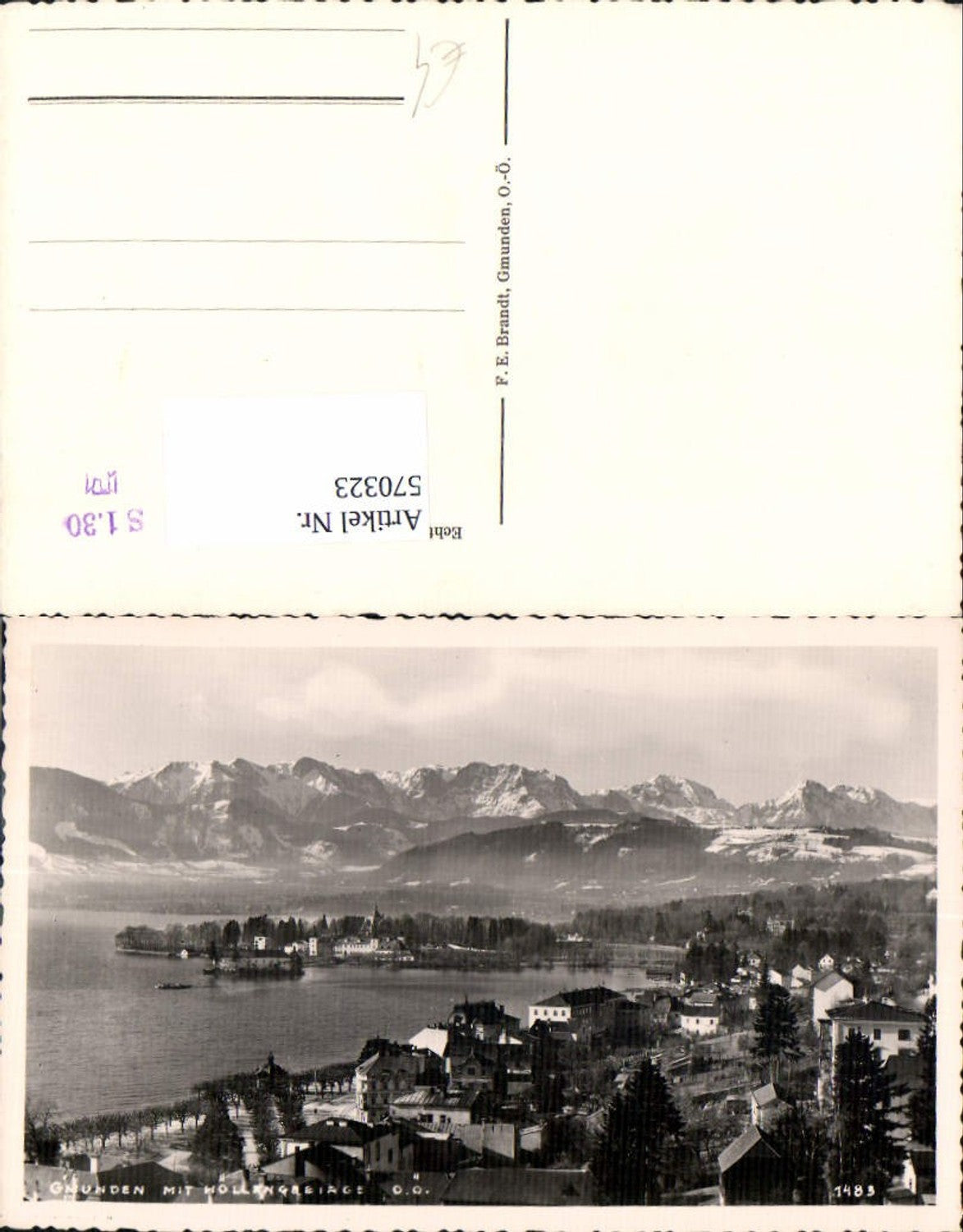 570323,Gmunden m. Höllengebirge