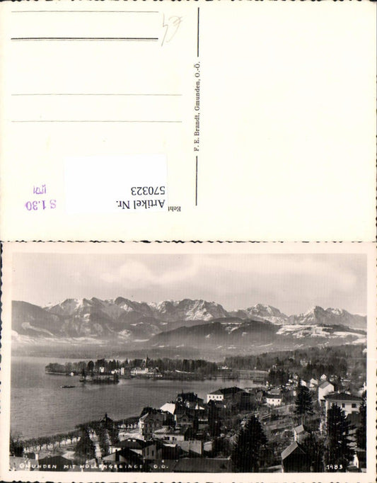 570323,Gmunden m. Höllengebirge