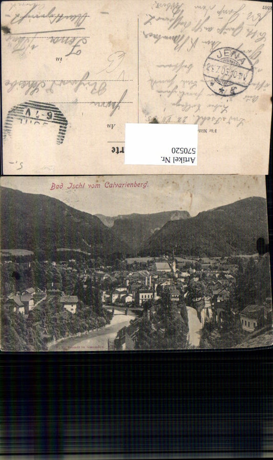 570520,Bad Ischl v. Calvarienberg pub F. E. Brandt