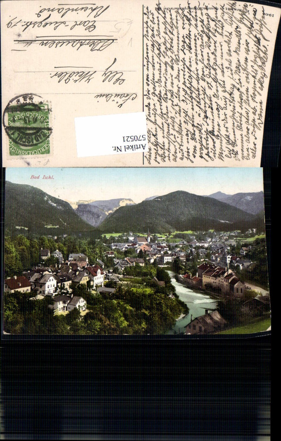 570521,Bad Ischl Totale pub F. E. Brandt 684