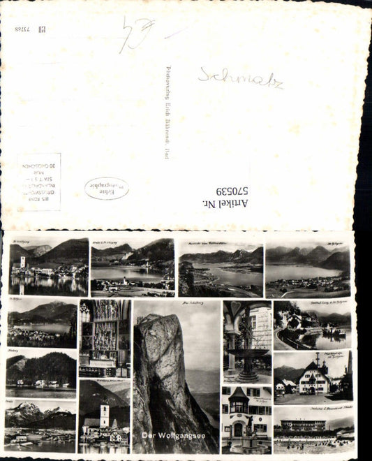 570539,Mehrbild Ak St Wolfgang im Salzkammergut