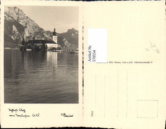 570554,Gmunden Schloss Ort Traunsee pub Otto Kaiser
