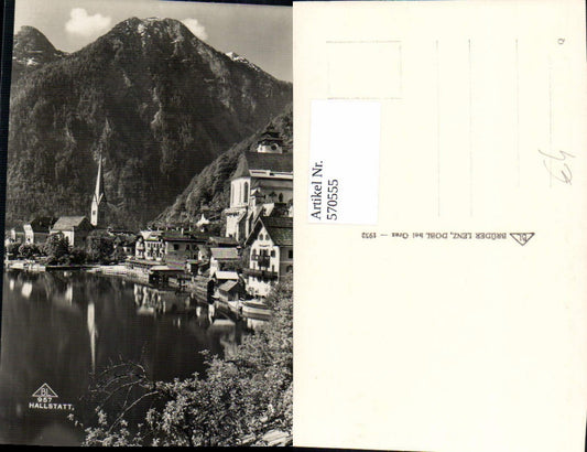 570555,Foto Ak Hallstatt Ansicht