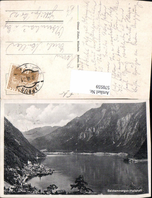 570559,Hallstatt Salzkammergut pub Ottmar Zieher 133