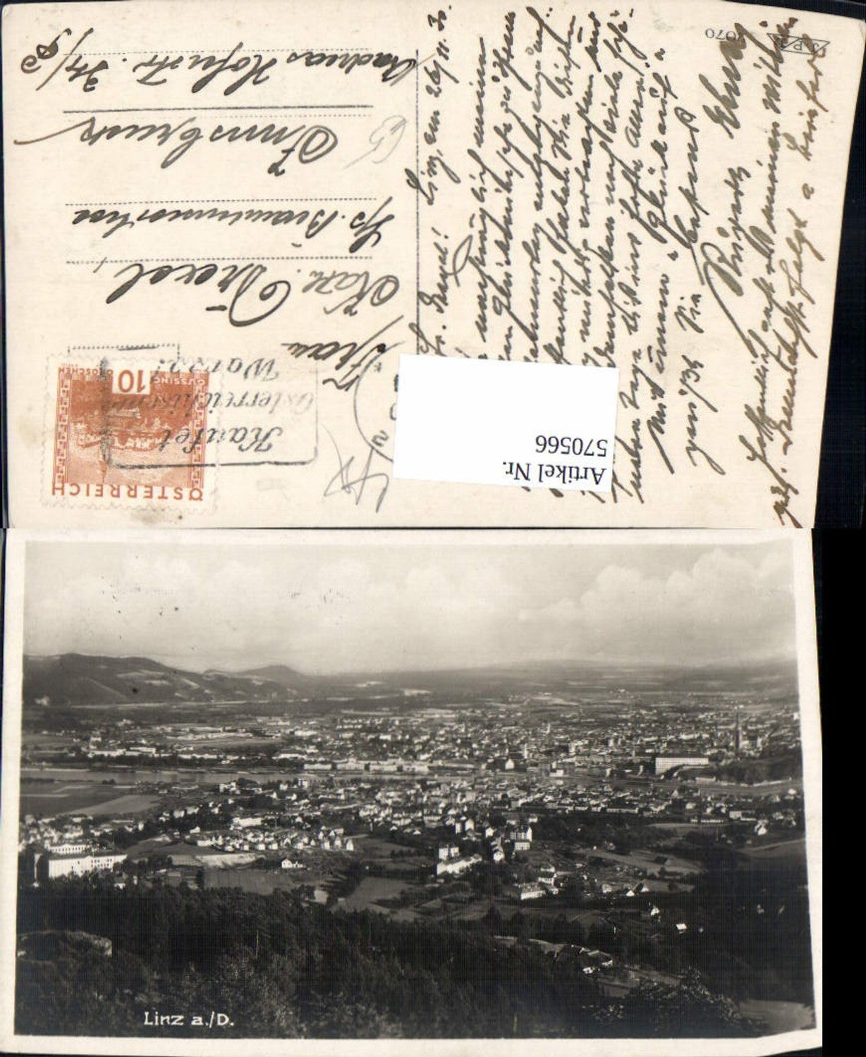 570566,Linz a. d. Donau Ansicht