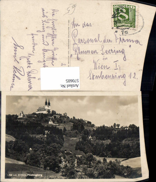 570605,Linz a. d. Donau Pöstlingberg Kirche