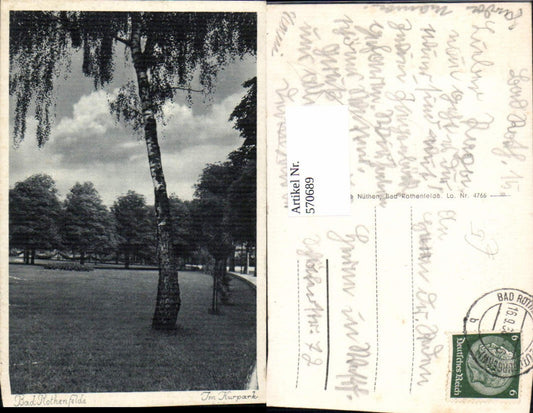 570689,Bad Rothenfelde Im Kurpark