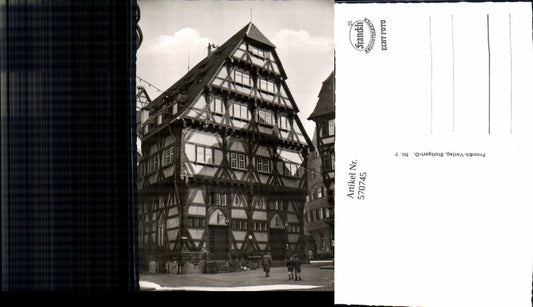570745, Photo Ak Esslingen am Neckar Town Hall Half-timbered house