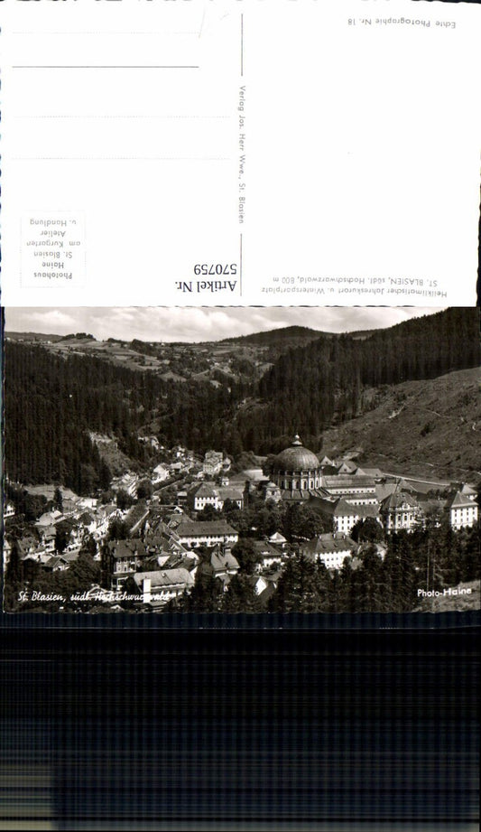 570759, St. Blasien, Black Forest