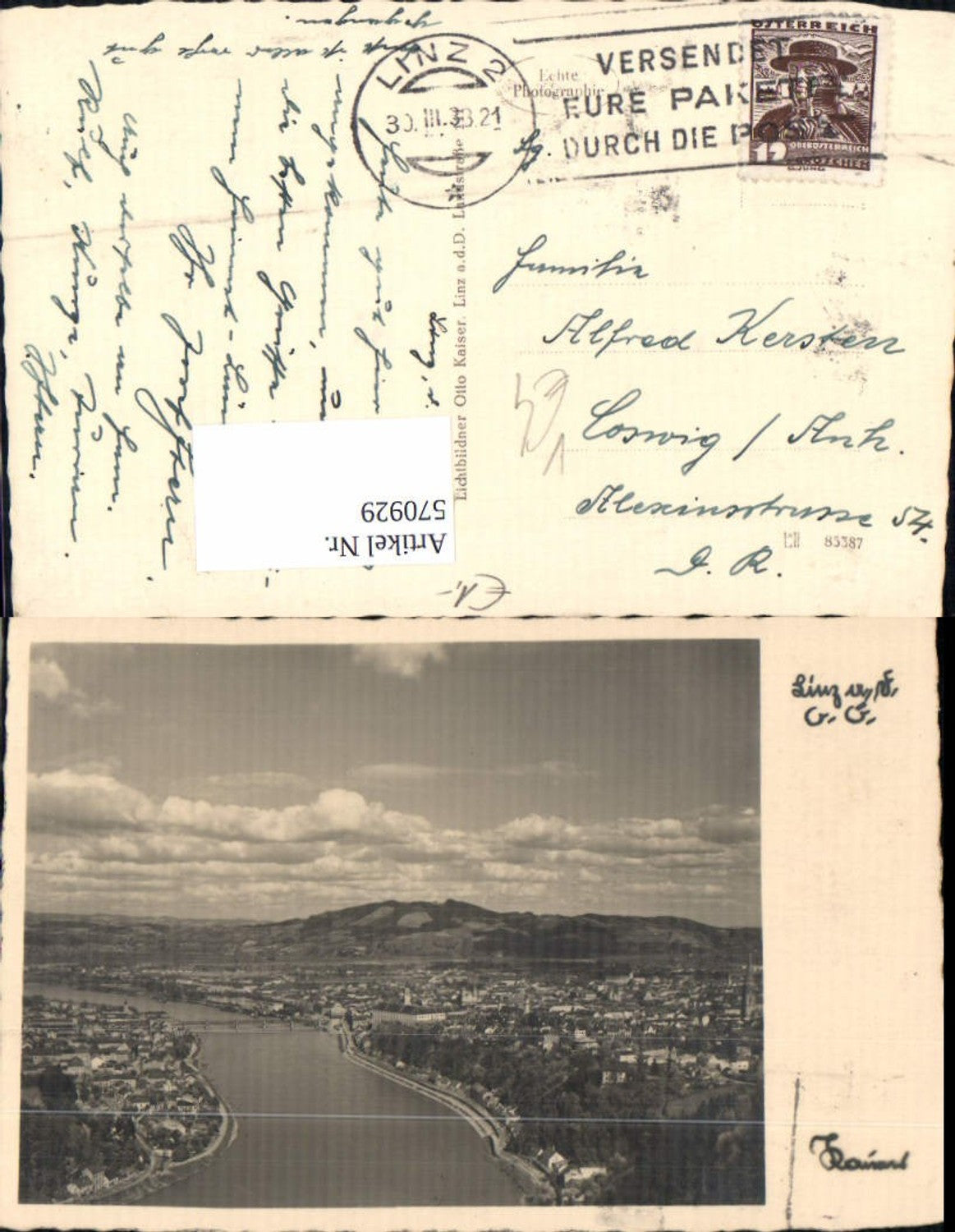 570929,Linz a. d. Donau Totale pub Otto Kaiser