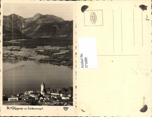 571009,Foto Ak St. Wolfgang im Salzkammergut pub Cosy BS 122