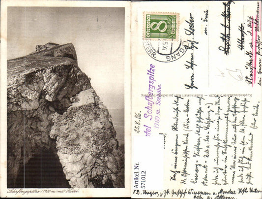 571012,Schafbergspitze m. Hotel St. Wolfgang im Salzkammergut