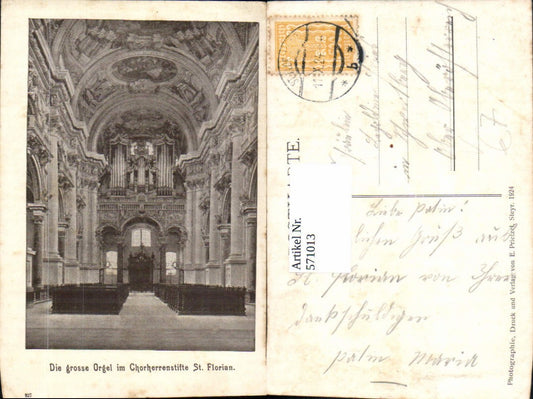 571013, St. Florian Collegiate Church, Great Organ, E. Prietzel, 827
