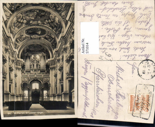 571014,St Florian Stift Bruckner-Orgel Orgel