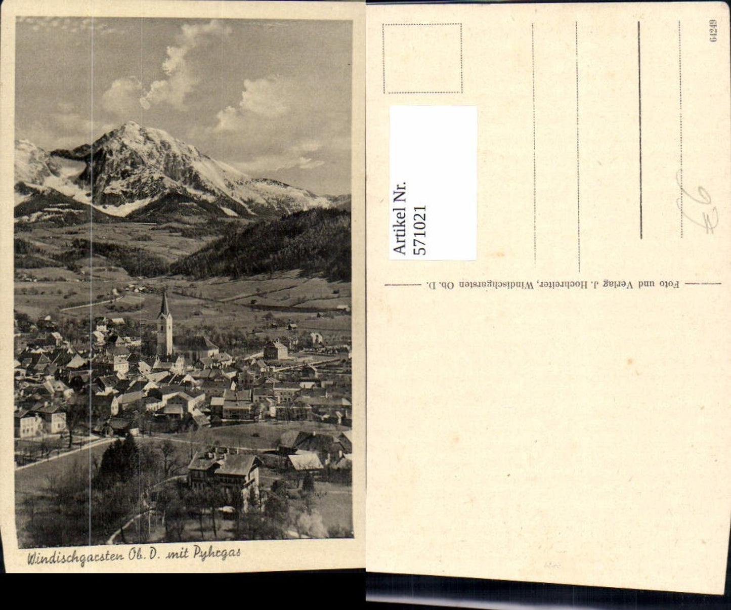 571021,Windischgarsten m. Pyhrgas Totale