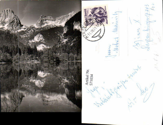 571034,Foto Ak Hinterstoder Polsterlucke m. Gr. Priel u. Spitzmauer pub Foto Oth 2551