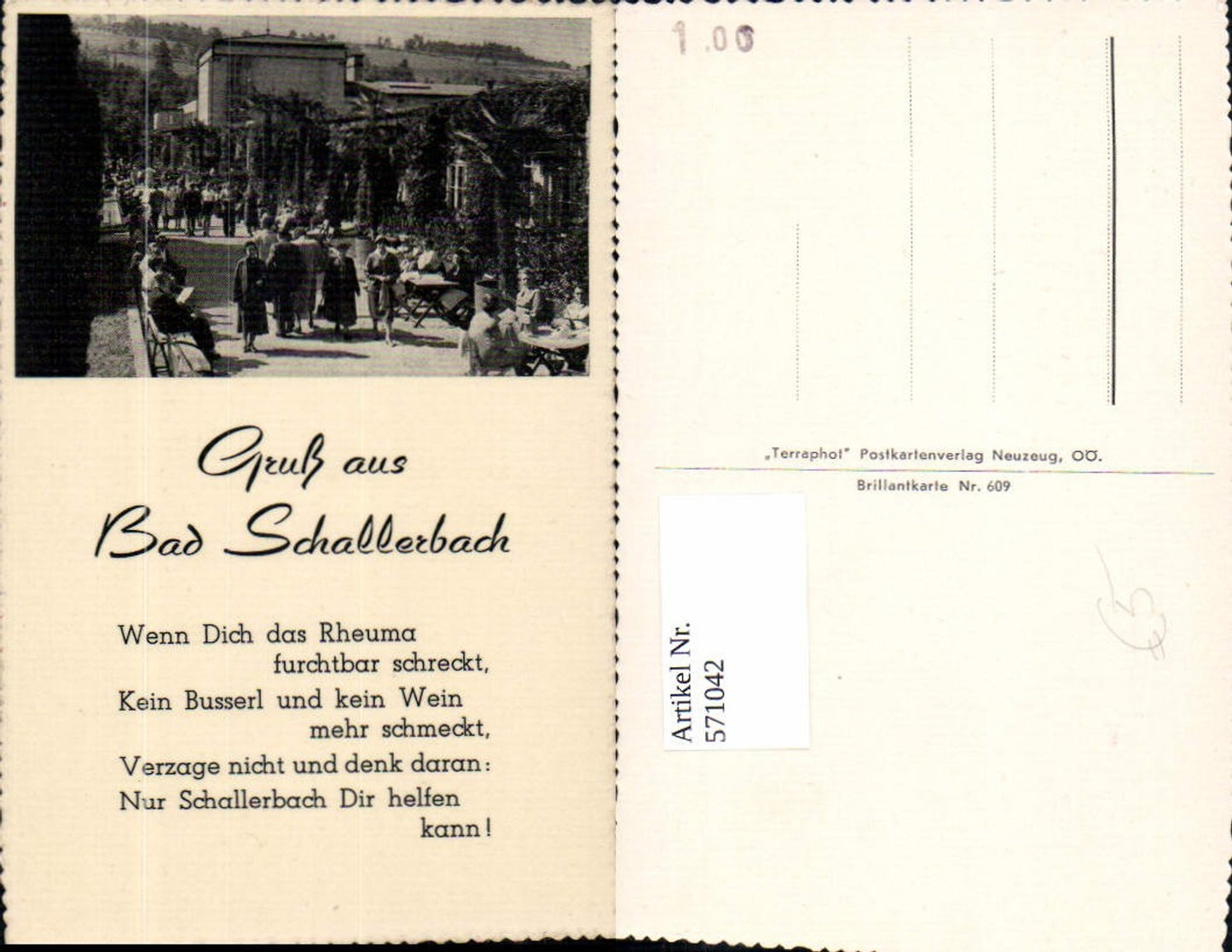 571042, Bad Schallerbach Saying Text