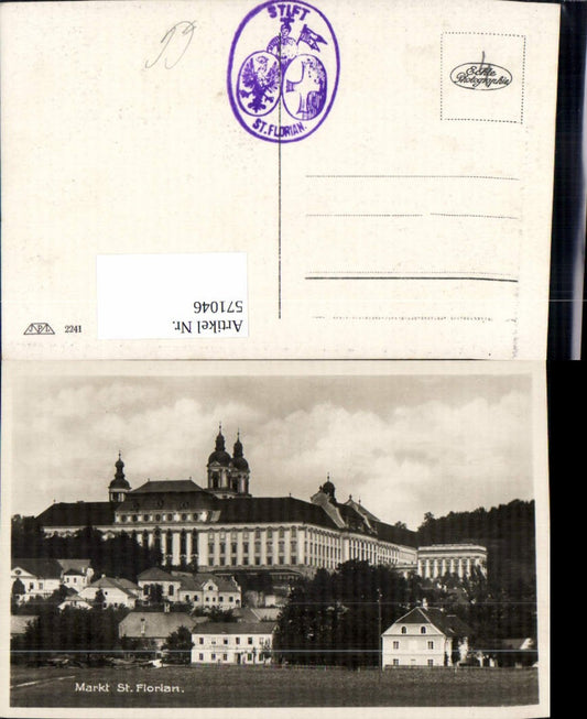 571046,St Florian Stift u. Markt
