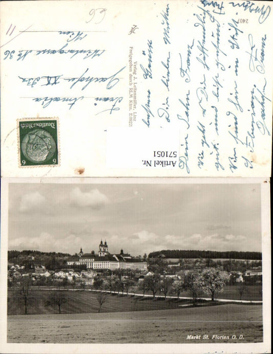571051,St Florian Stift u. Markt
