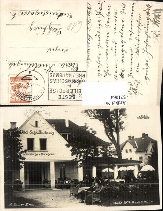 571064,Bad Schallerbach Provisorisches Badehaus Villa Gertrud