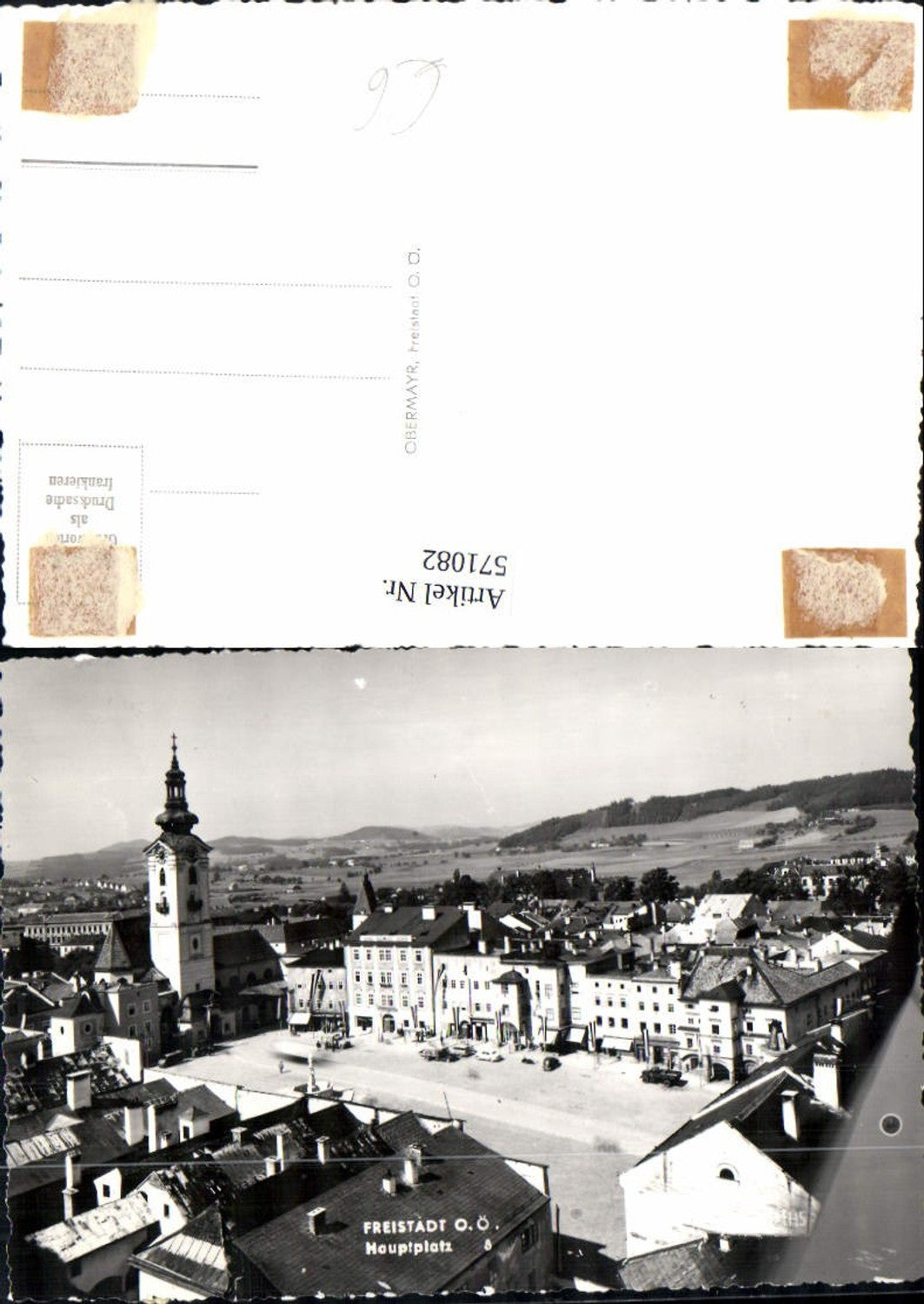 571082,Foto Ak Freistadt Hauptplatz
