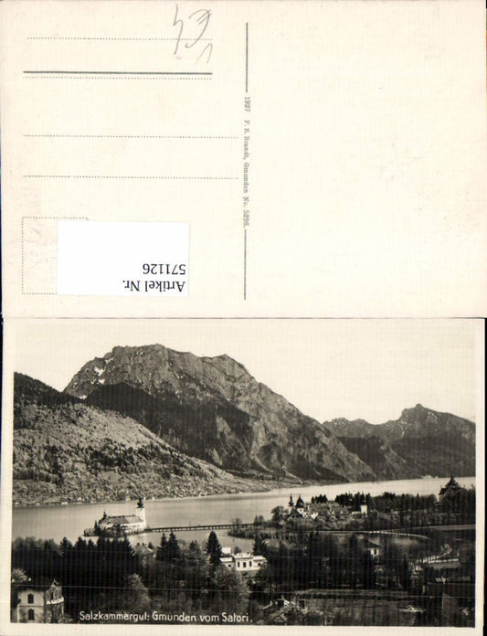 571126,Gmunden am Traunsee Salzkammergut  pub F.E. Brandt 5296