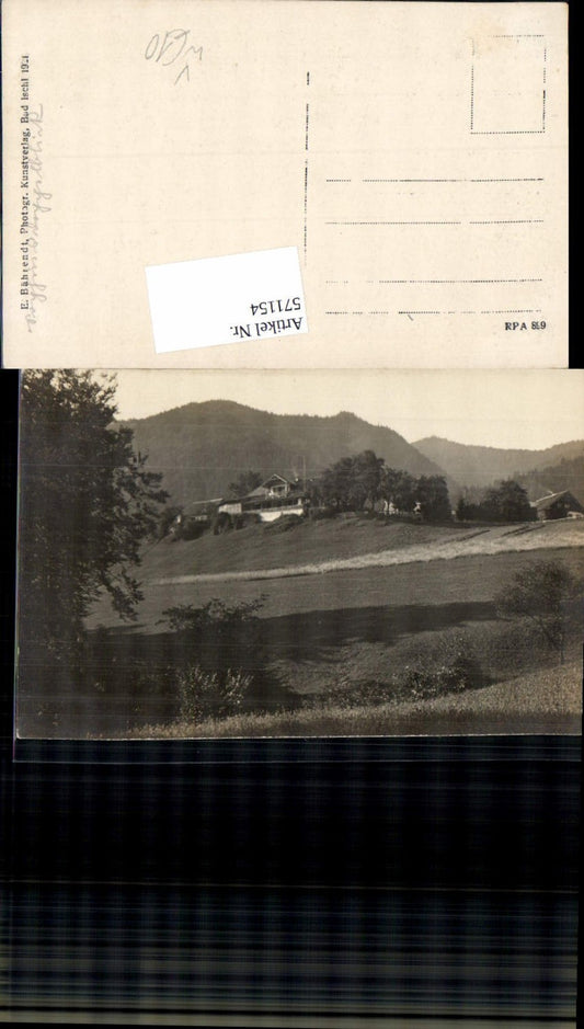 571154,tolle Foto-AK Bad Ischl Sophiendoppelblick pub Bährendt