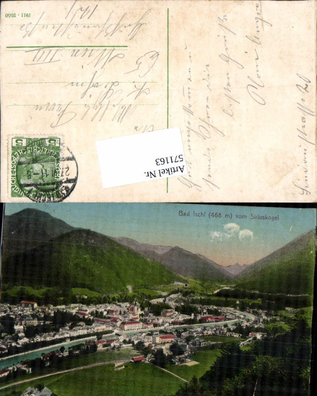 571163,Bad Ischl vom Siriuskogel