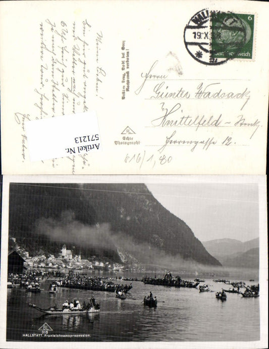 571213,Hallstatt Fronleichnamsprozession