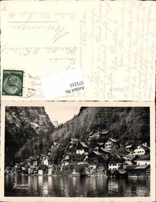 571215,Hallstatt Partie zum Ort pub Foto Kindler