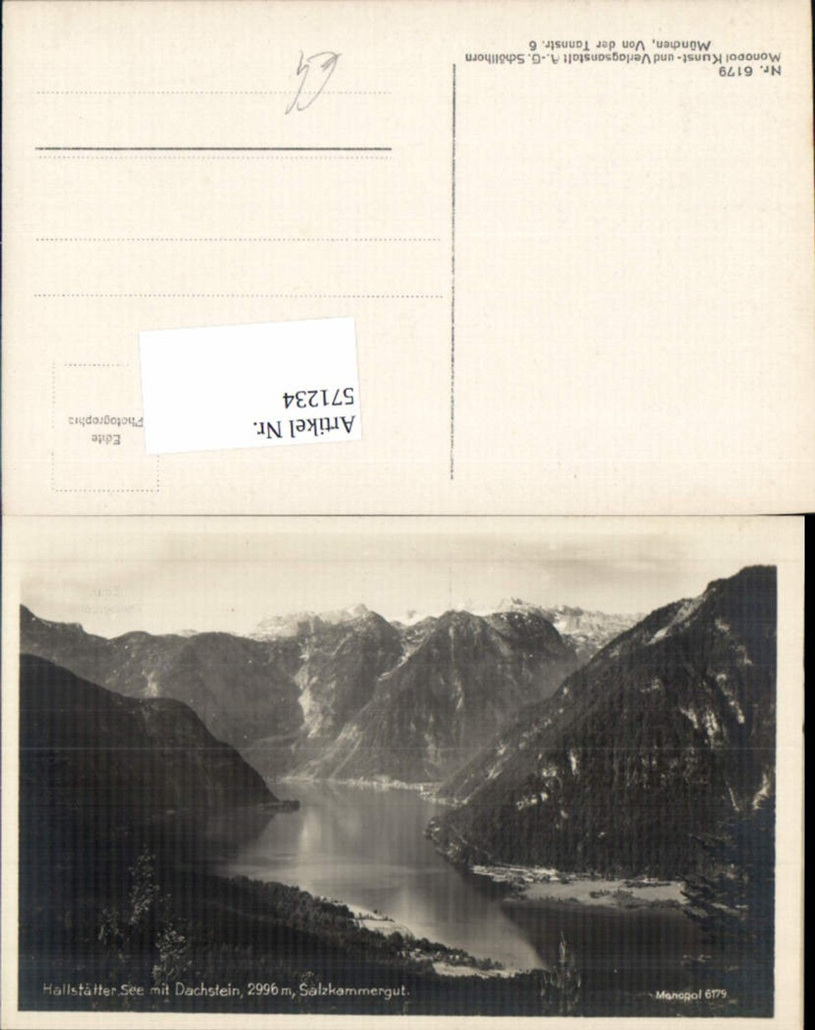 571234,Hallstatt m. Dachstein Hallstätter See