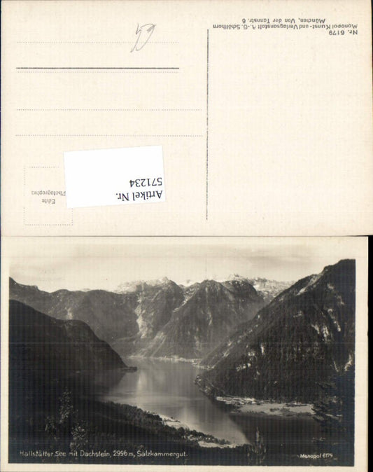 571234,Hallstatt m. Dachstein Hallstätter See