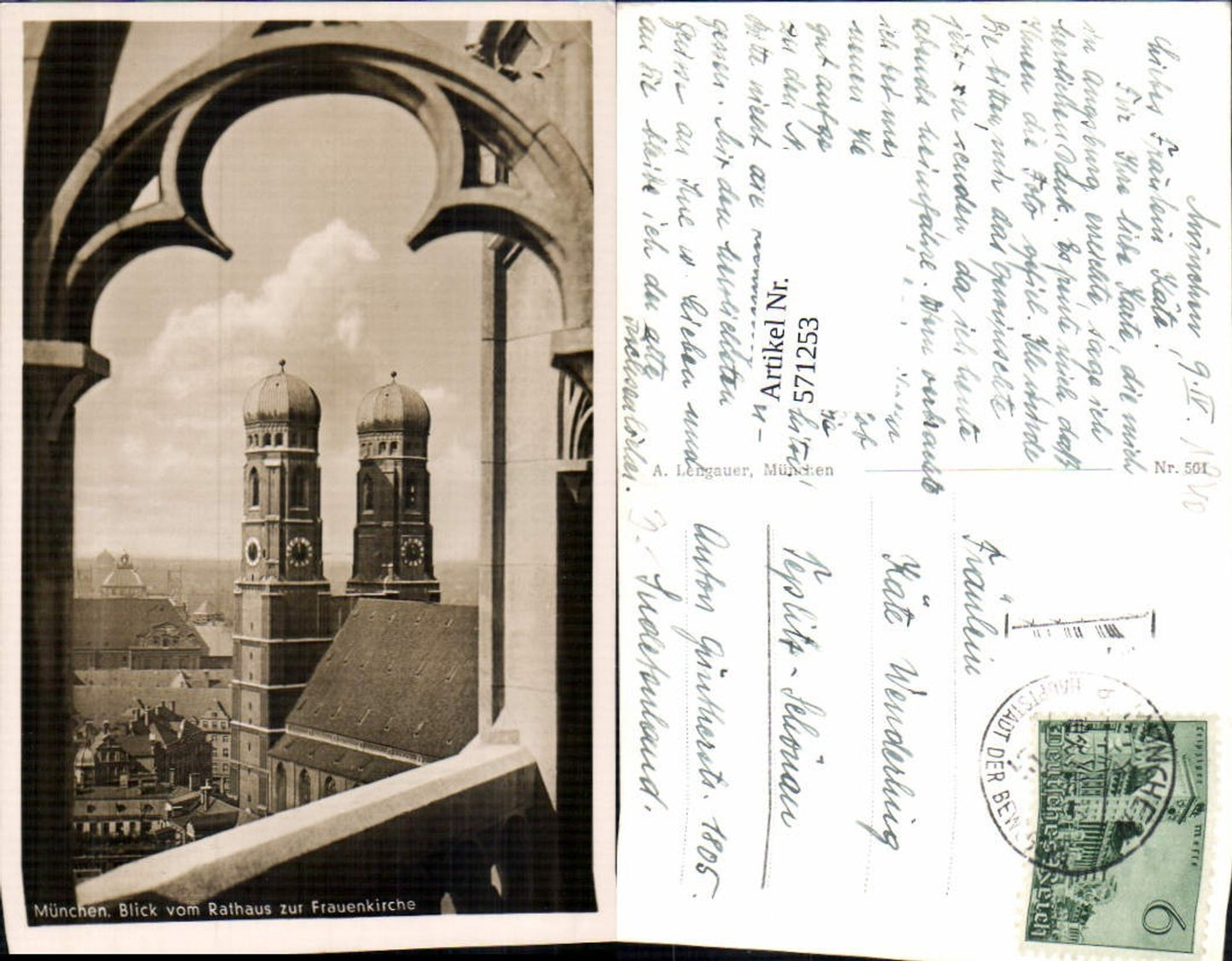 571253,München Frauenkirche pub Lengauer 501