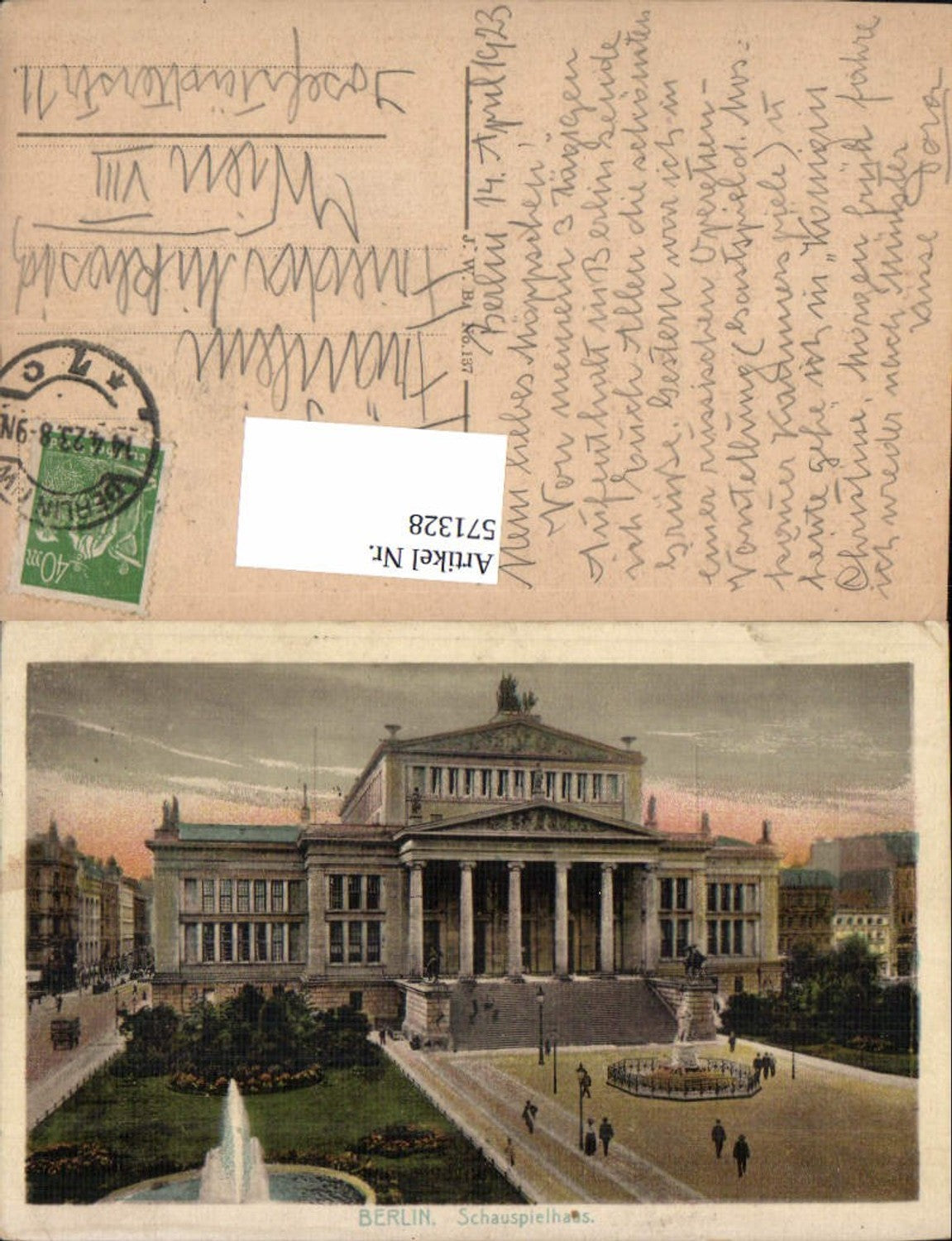 571328,Berlin Schauspielhaus Theater