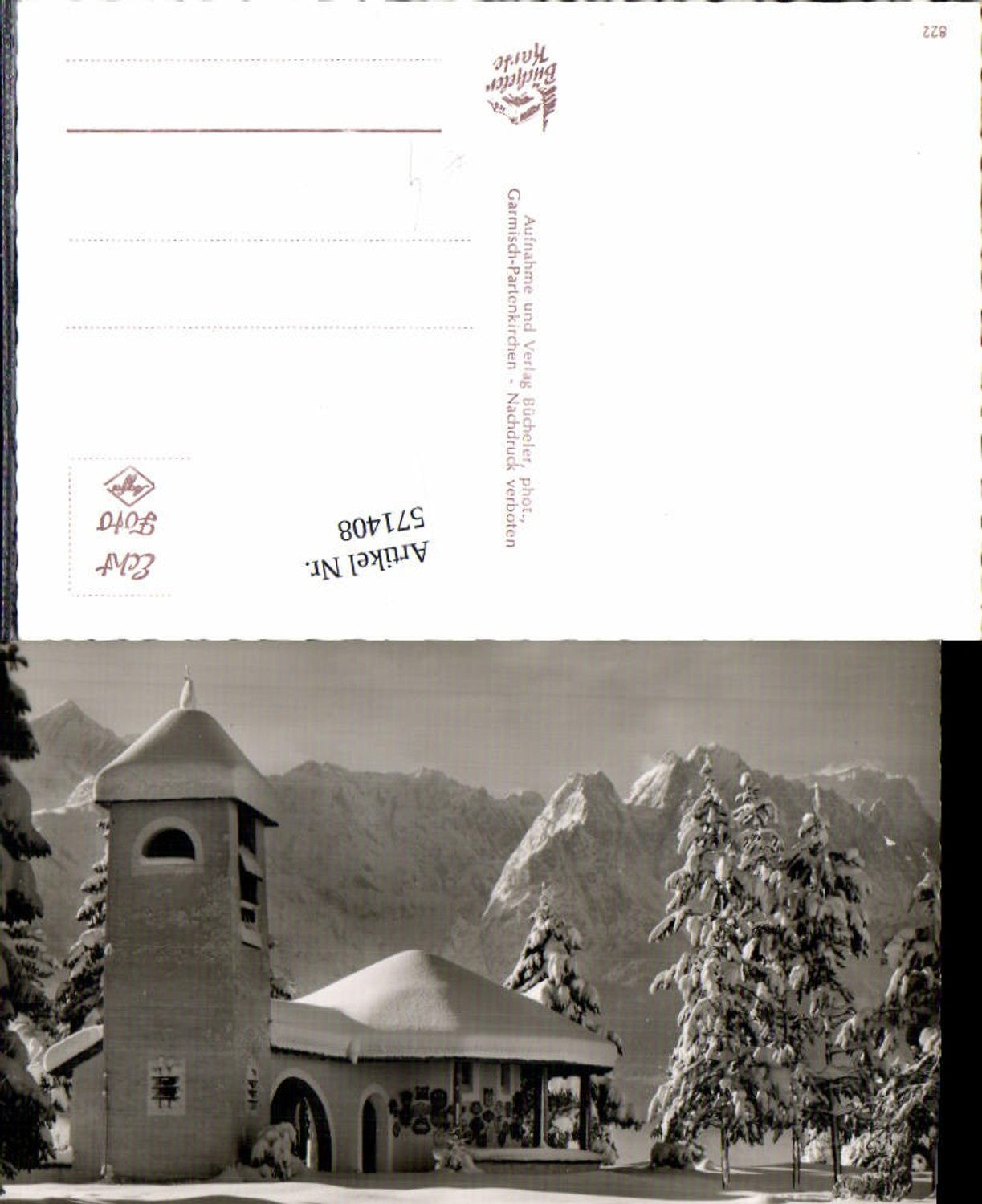 571408,Garmisch Partenkirchen Gedächtnis Kapelle Kramerplateau