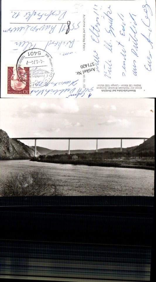 571420,Moseltalbrücke bei Dieblich an der Mosel Brücke