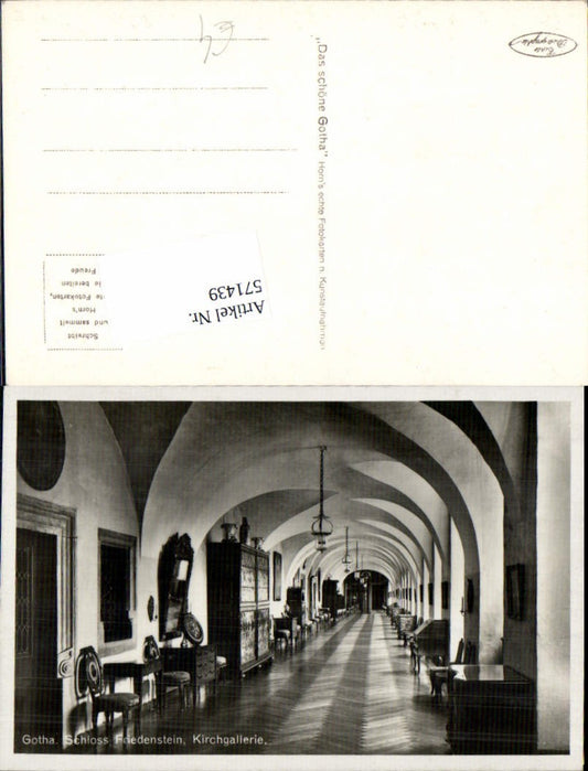 571439,Gotha Schloss Friedenstein Kirchgallerie