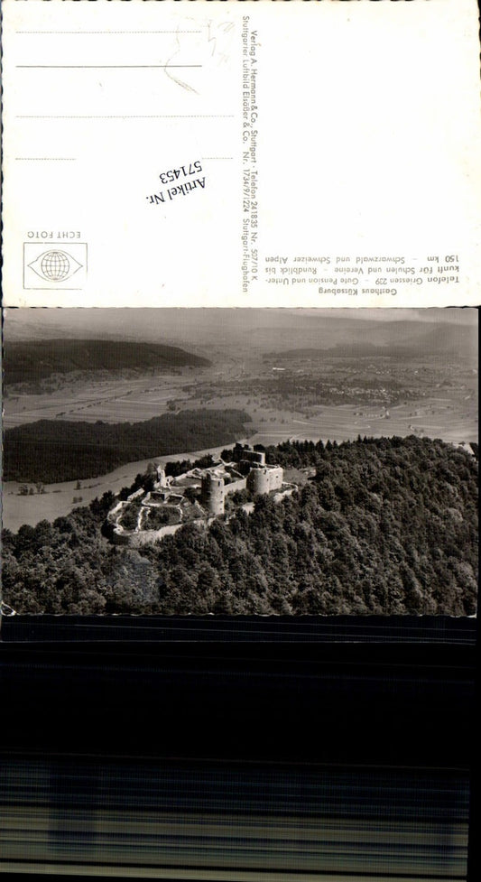 571453, Black Forest Swiss Alps Küssaburg Castle ruins near Küssaberg