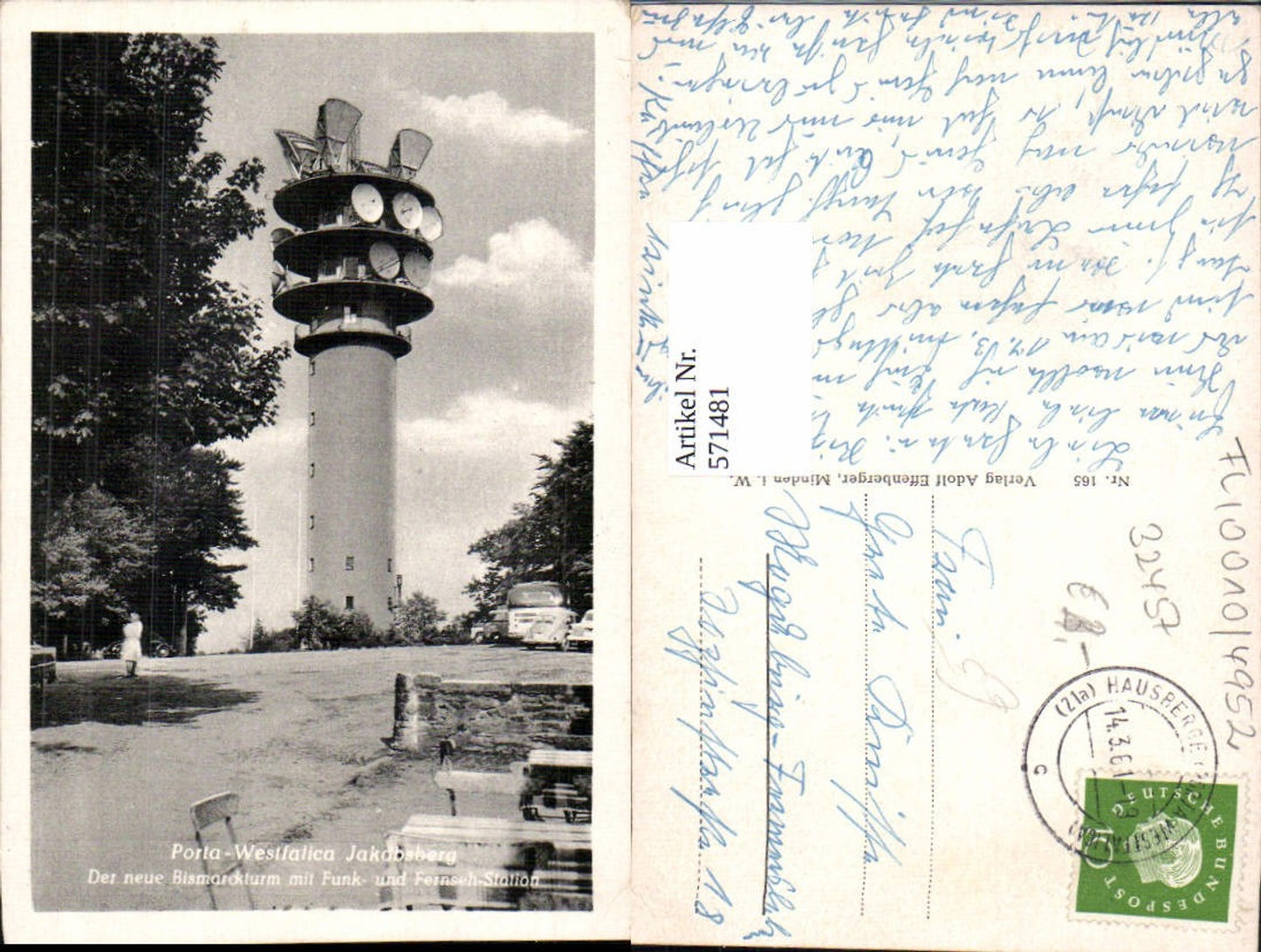 571481,Porta Westfalica Jakobsberg Bismarckturm